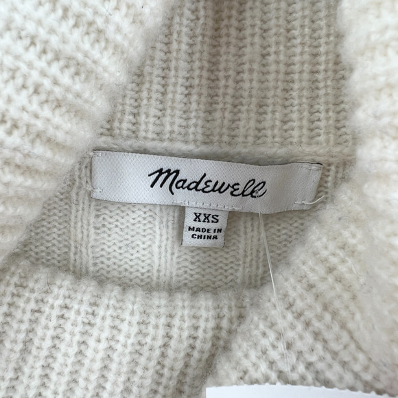 Madewell Hickory Turtleneck Sweater Colorblock NC231 - Picture 10 of 14